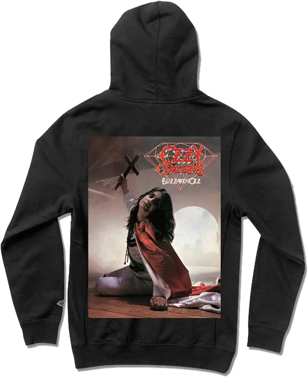 Diamond Supply Co. X Ozzy Hoody Blizzard of Ozz Pullover Black