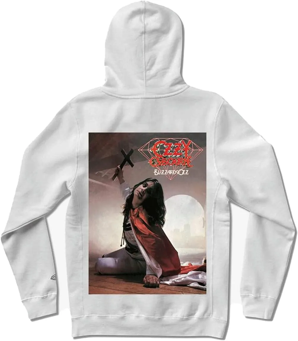 Diamond Supply Co. X Ozzy Hoody Blizzard of Ozz Pullover Black