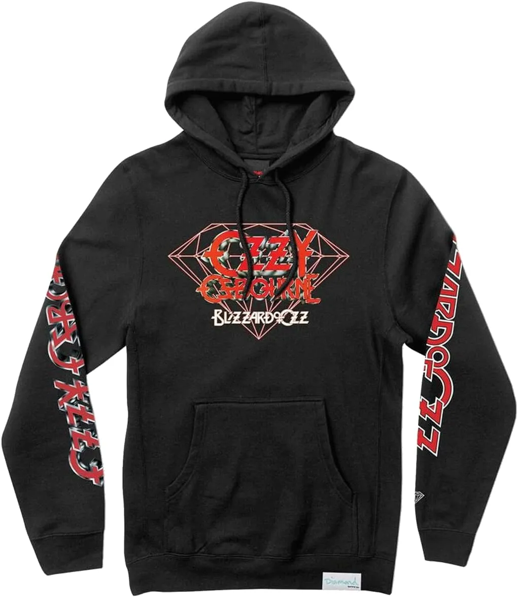 Diamond Supply Co. X Ozzy Hoody Ozzy Pullover Black