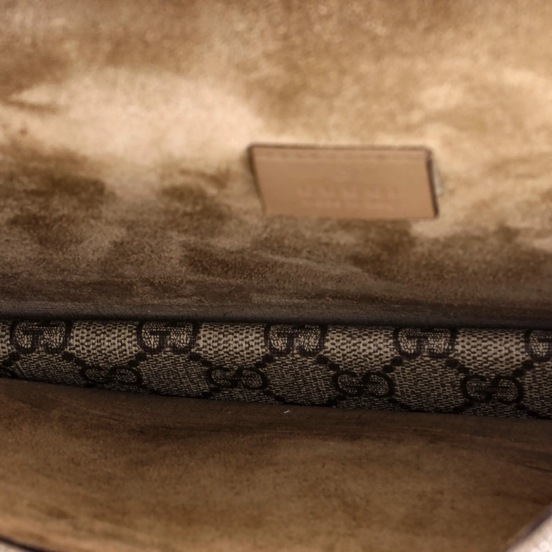 Dionysus Bag Embroidered GG Coated Canvas Medium