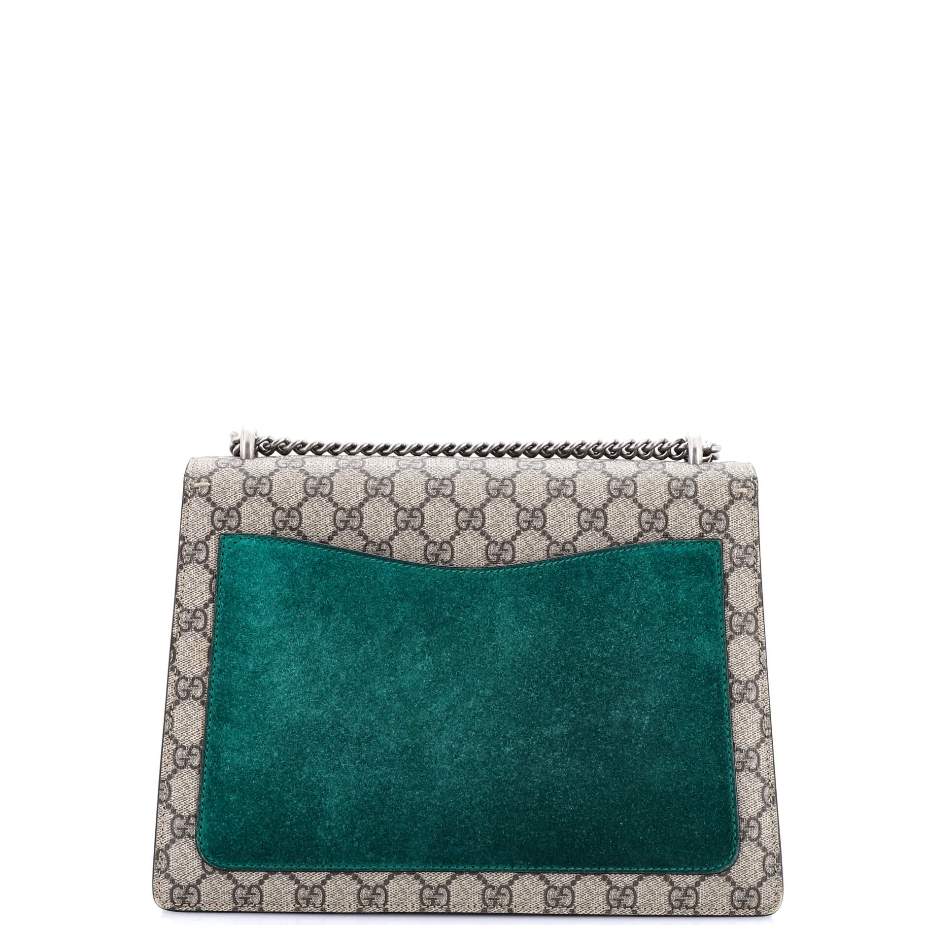 Dionysus Bag Embroidered GG Coated Canvas Medium