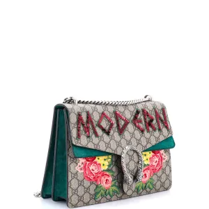 Dionysus Bag Embroidered GG Coated Canvas Medium