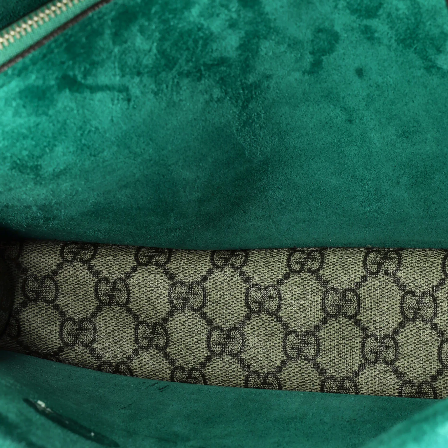 Dionysus Bag Embroidered GG Coated Canvas Medium