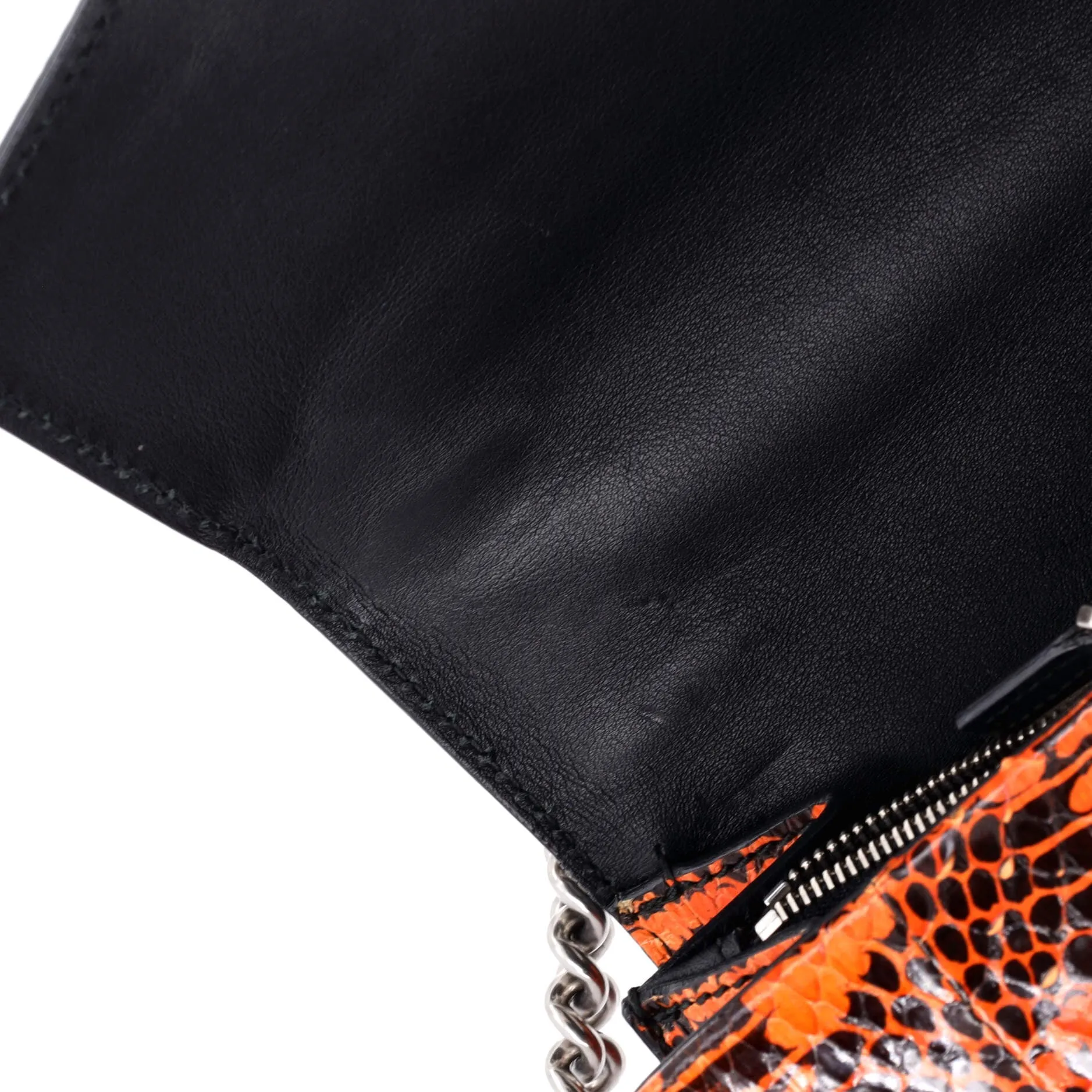 Dionysus Bag Embroidered GG Coated Canvas with Python Medium