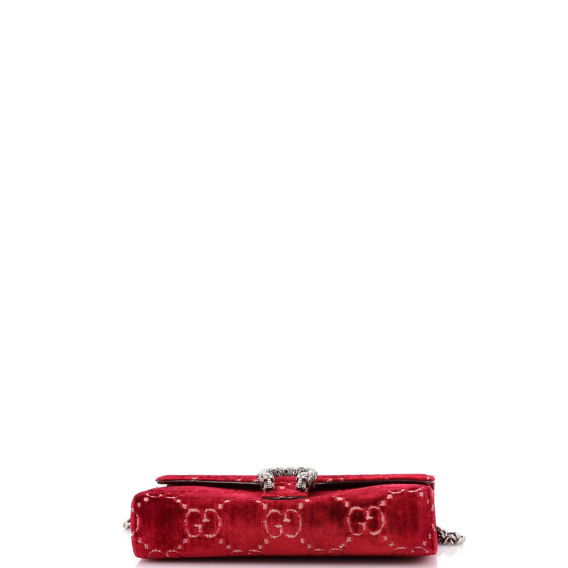 Dionysus Chain Wallet GG Velvet Small