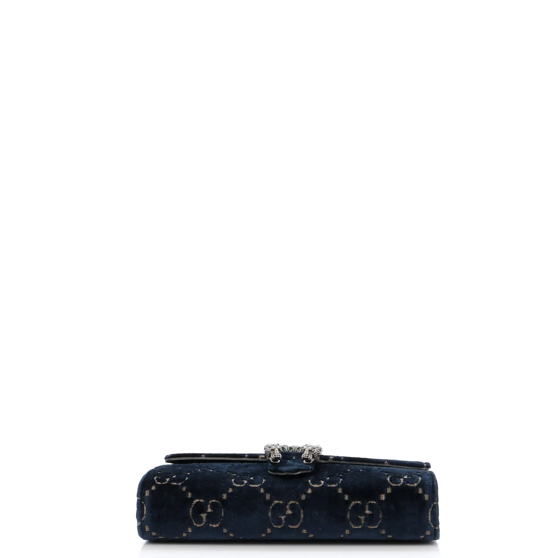 Dionysus Chain Wallet GG Velvet Small