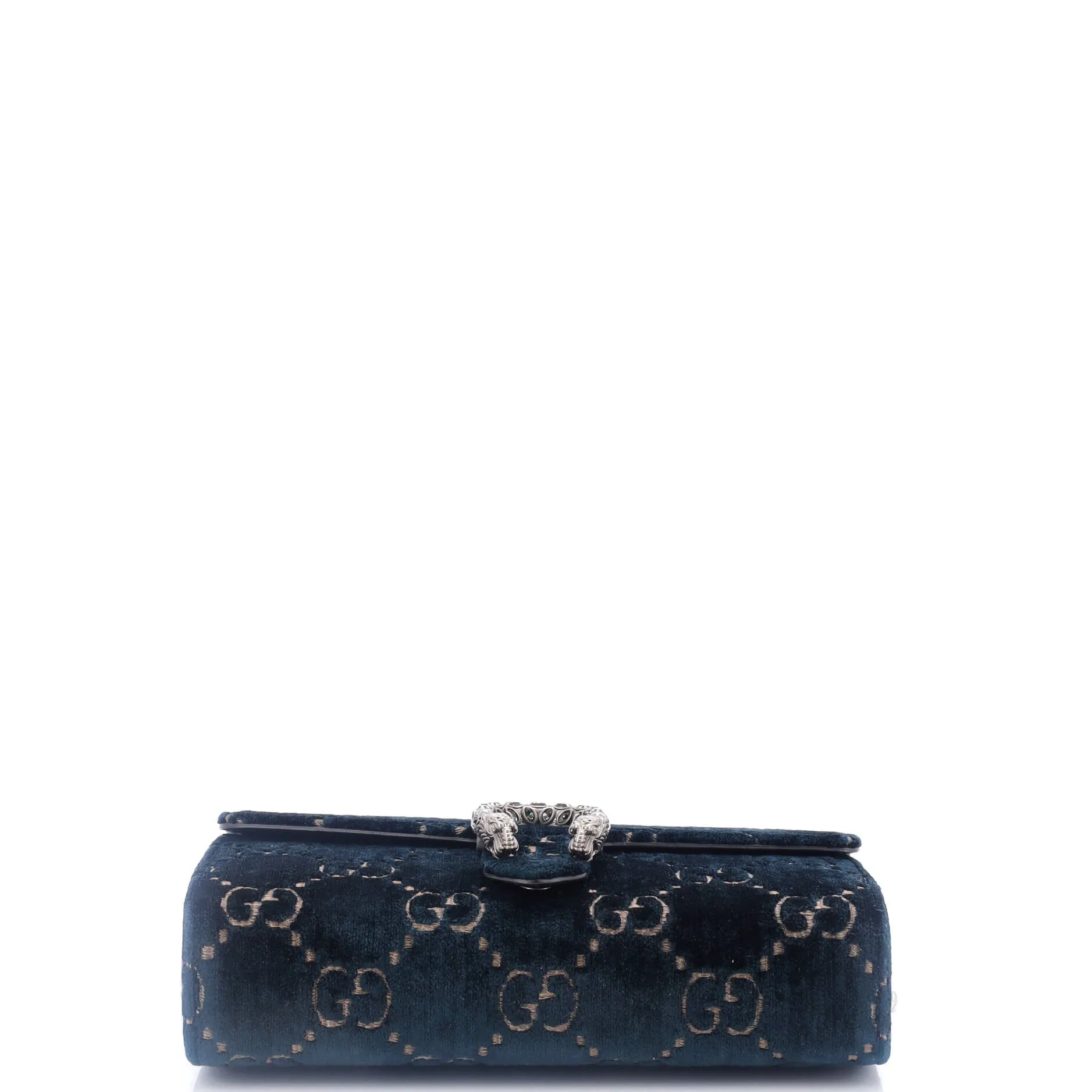 Dionysus Chain Wallet GG Velvet Small