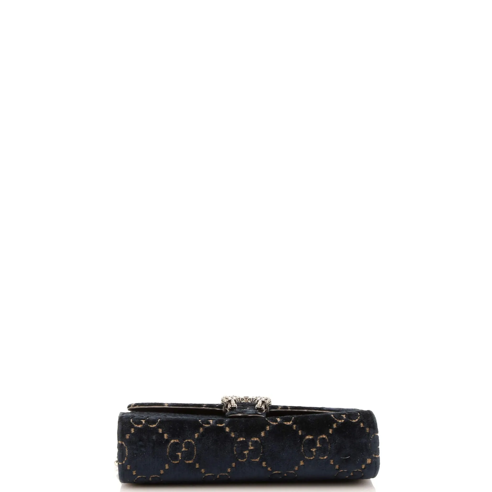 Dionysus Chain Wallet GG Velvet Small
