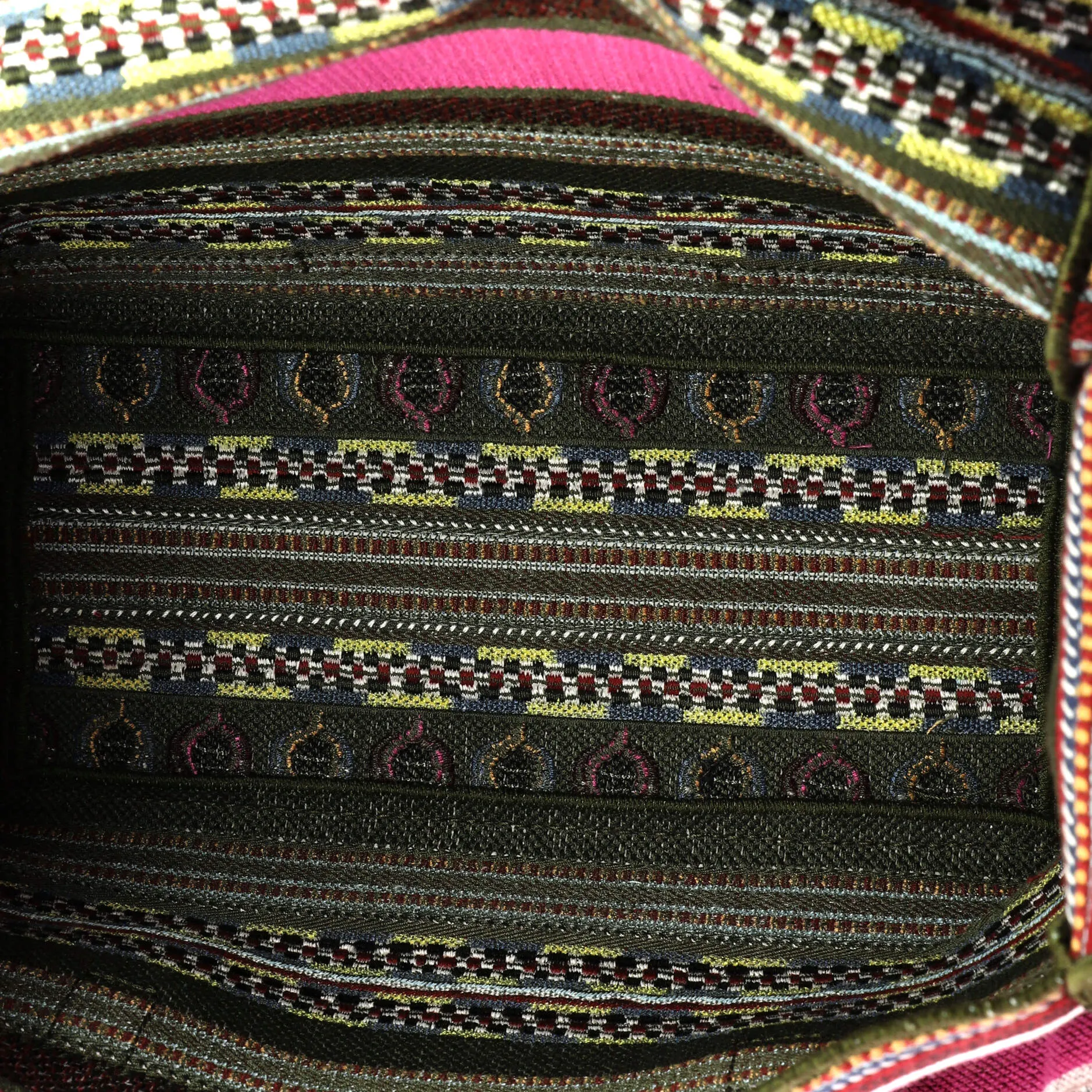 Diorcamp Messenger Bag Embroidered Canvas