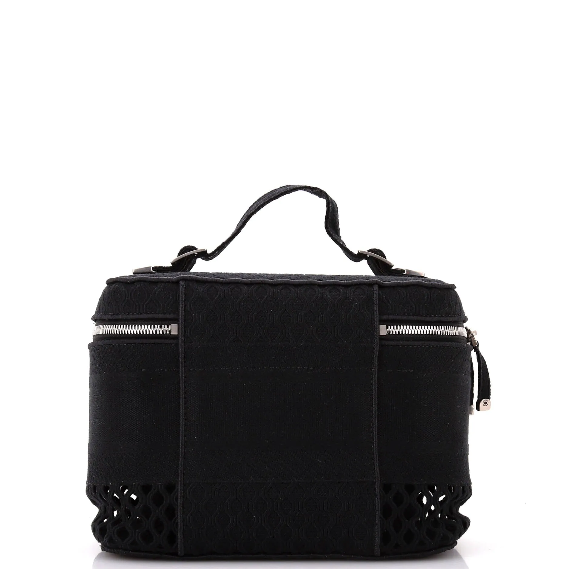DiorTravel Vanity Case Embroidered Canvas with Mesh