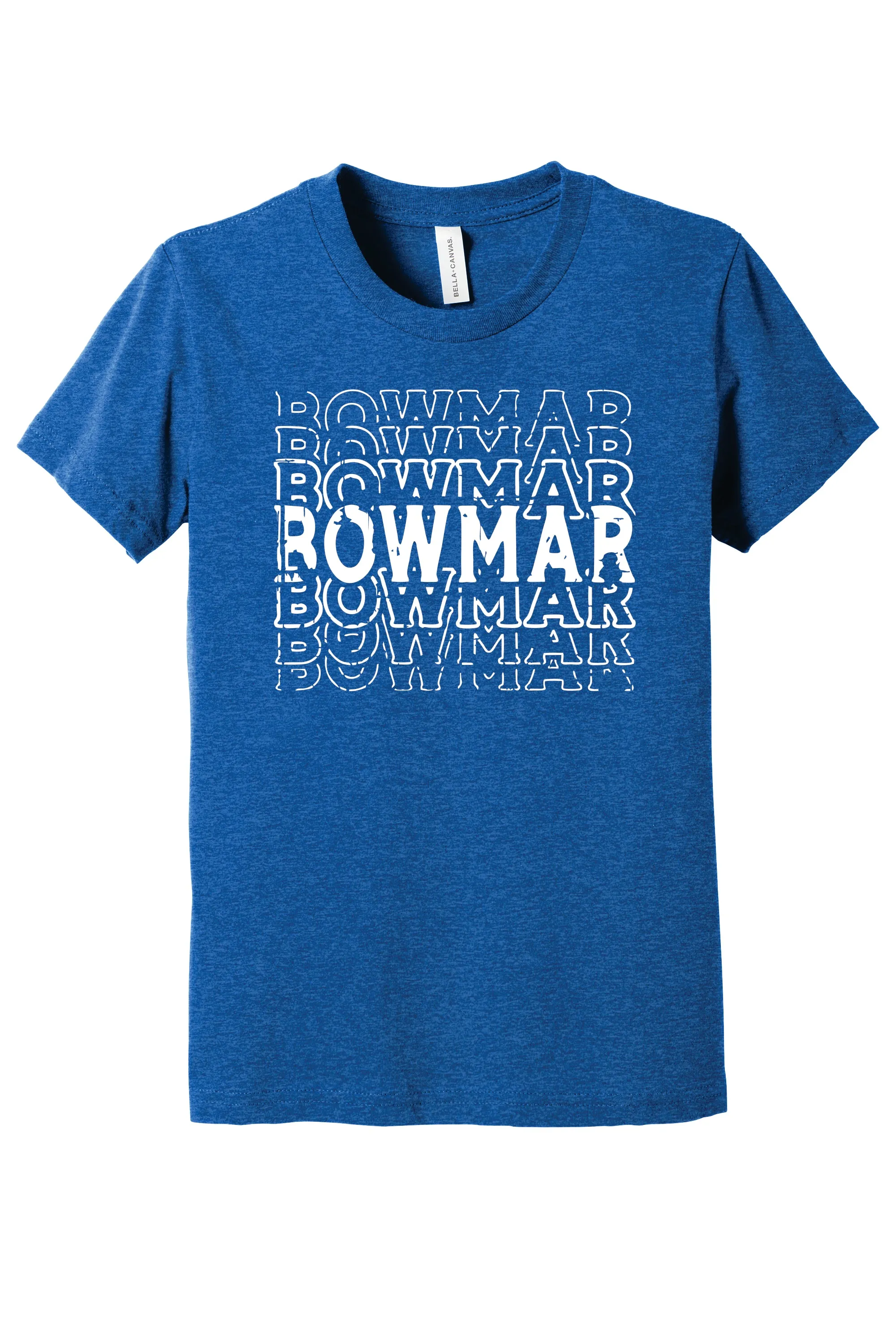 Distressed Bowmar Bella   Canvas