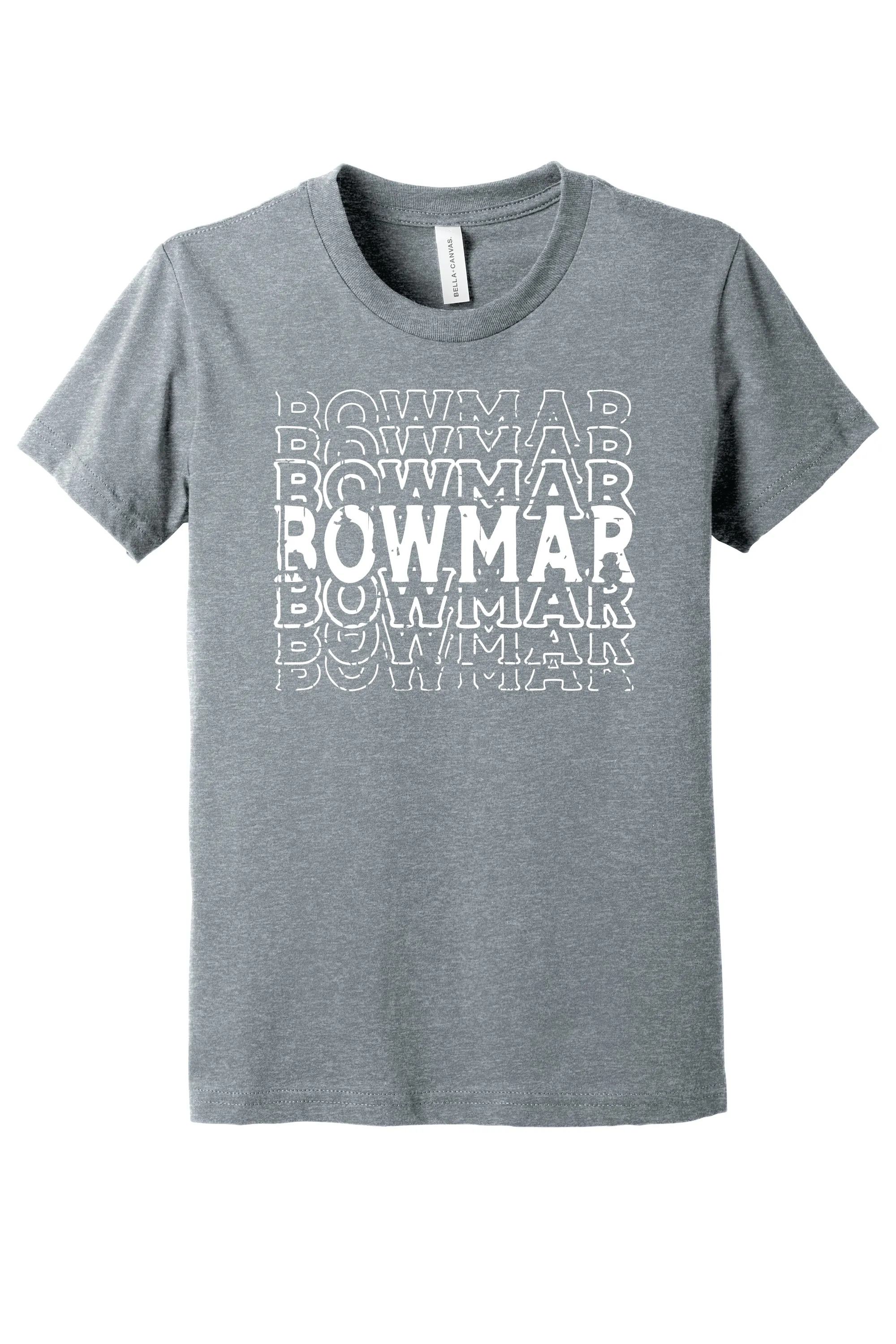 Distressed Bowmar Bella   Canvas