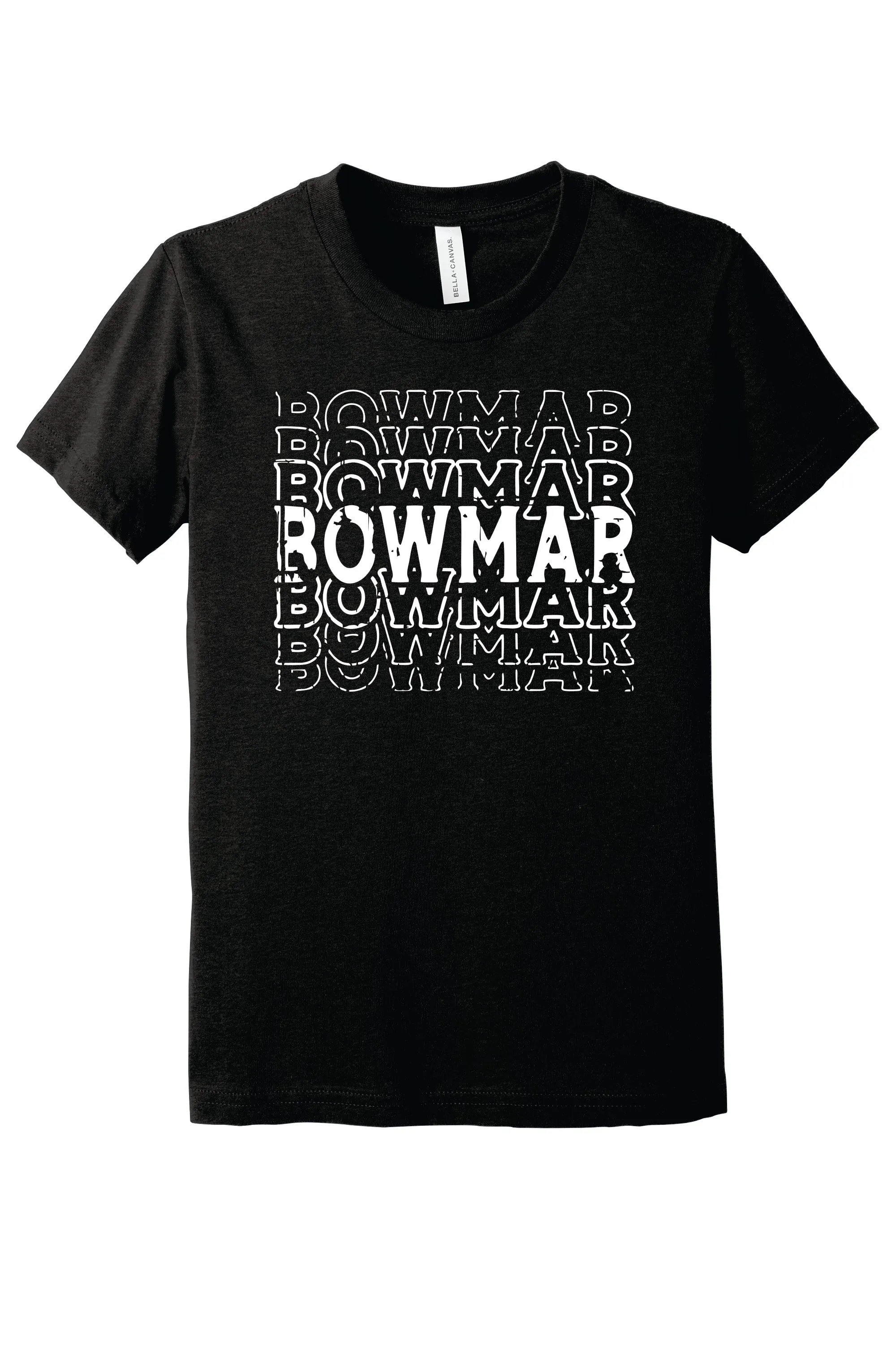 Distressed Bowmar Bella   Canvas