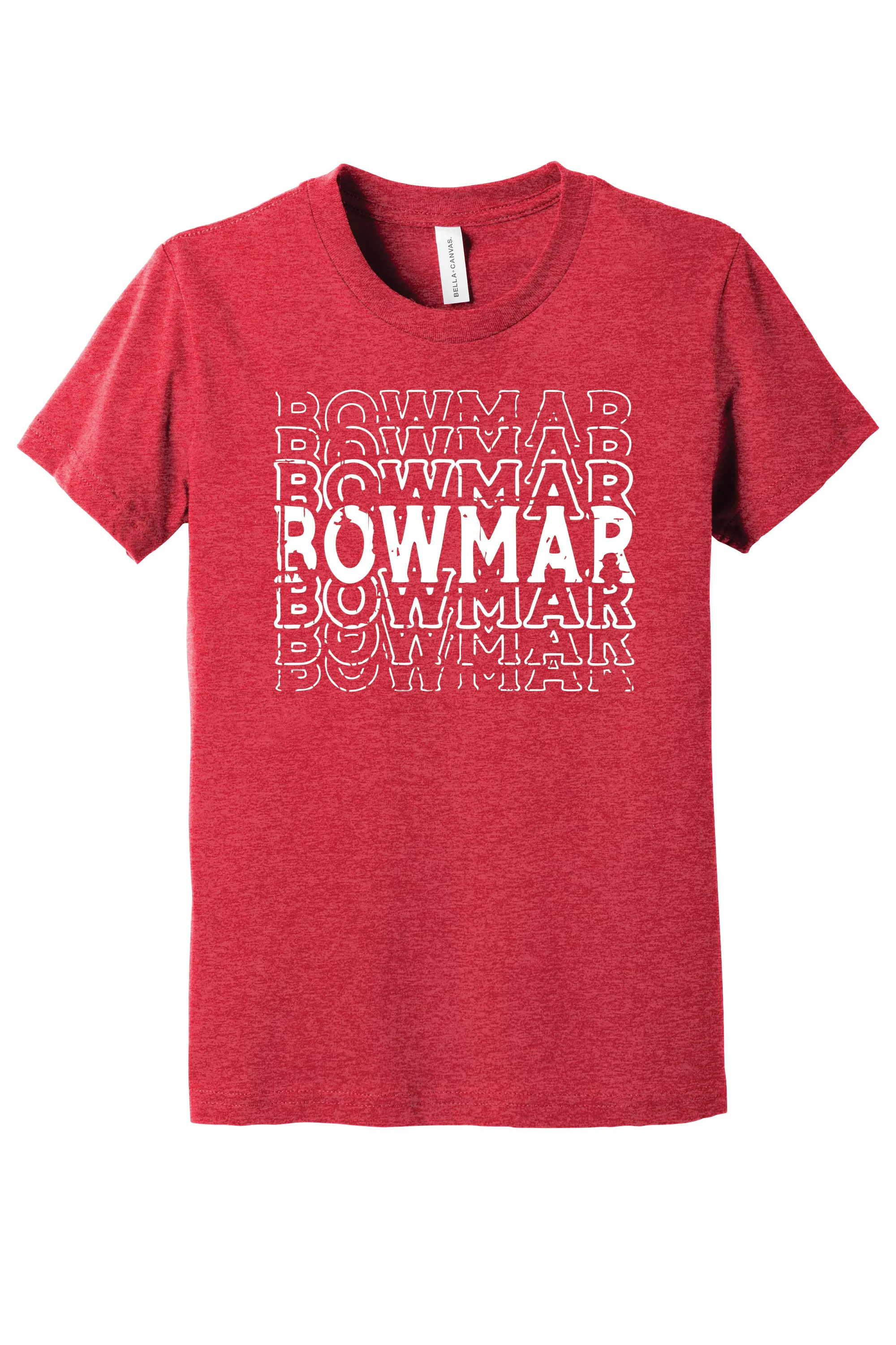 Distressed Bowmar Bella   Canvas