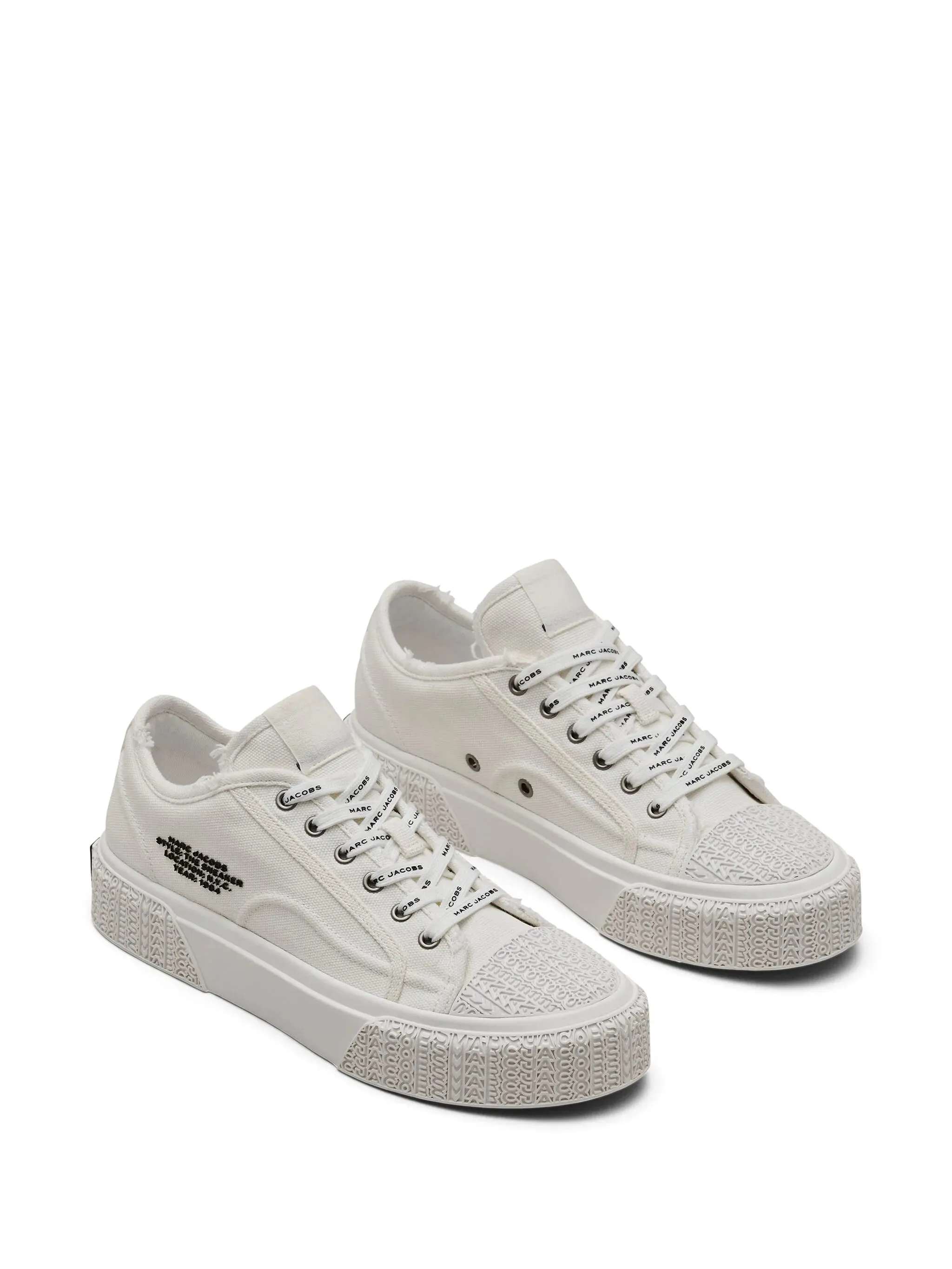 Distressed Canvas Sneakers