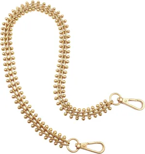 DIY Heavy Chunky Purse Chain Handles - Short Strap Replacement for Handbag or Shoulder Bags, 23.6 Inches Long