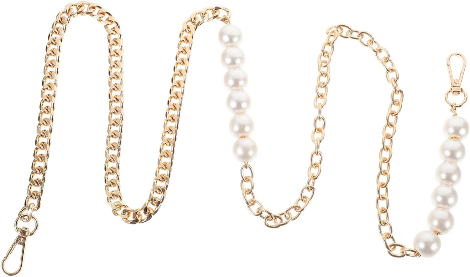 DIYEAH Pearl Bag Chain Birthday Door Decoration Number Rod Straightener Cases Instruments Compartments Heavy Blue Fret Zippered Stand Tiered Zips Bunting Chains Tins Metal Golden
