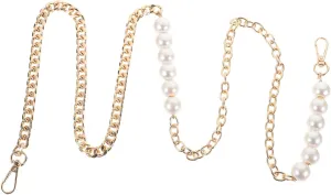 DIYEAH Pearl Bag Chain Birthday Door Decoration Number Rod Straightener Cases Instruments Compartments Heavy Blue Fret Zippered Stand Tiered Zips Bunting Chains Tins Metal Golden