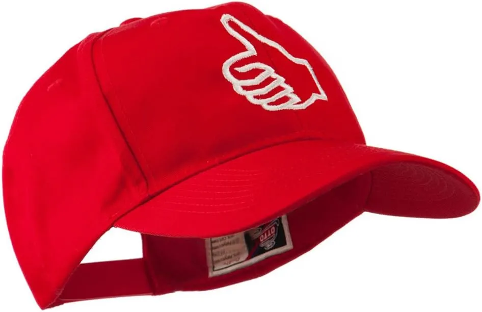 e4Hats.com Thumbs Up Embroidered Cap