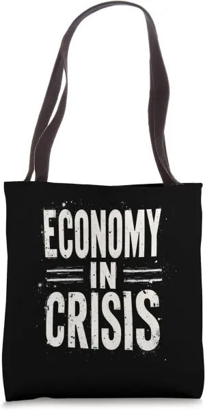 Economy IN Crisis Economy Crisis Tote Bag