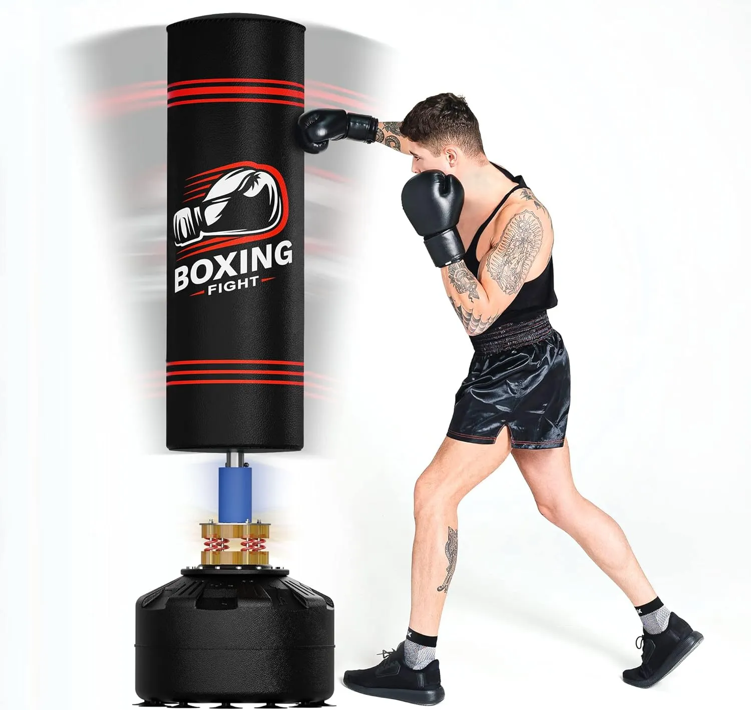 Elevens Boxing Bag Freestanding Punching Bag