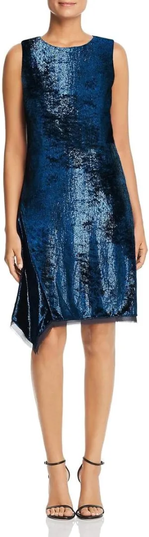 Elie Tahari Women's Tinsel Velvet Serenity Dress