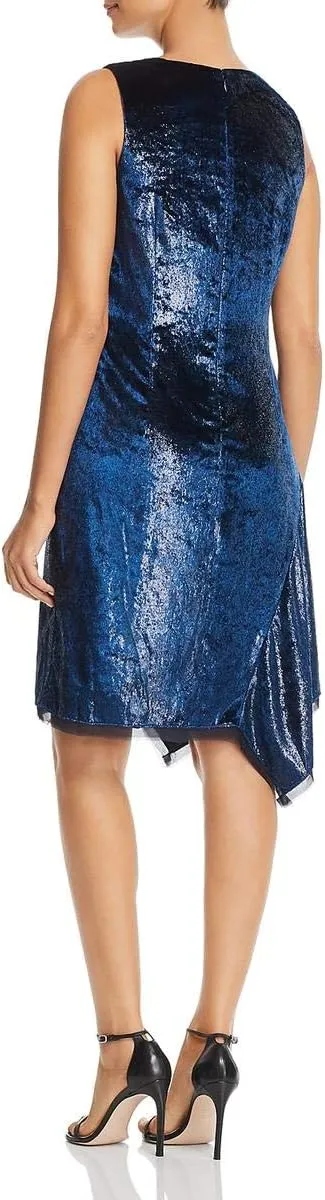 Elie Tahari Women's Tinsel Velvet Serenity Dress