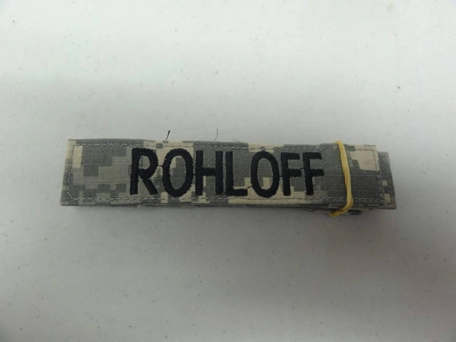 Embroidered Patch - Patches for Women Man - Military US Army for ACUS Digital Hook Back Name Tape with ROHLOFF