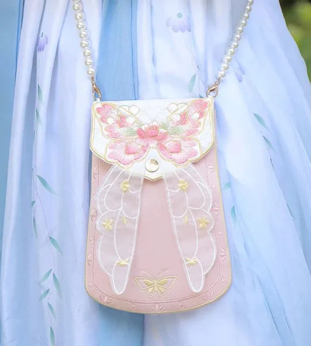 Embroidered Phone Bag