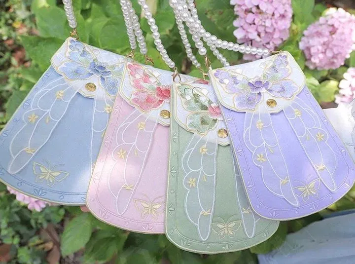 Embroidered Phone Bag
