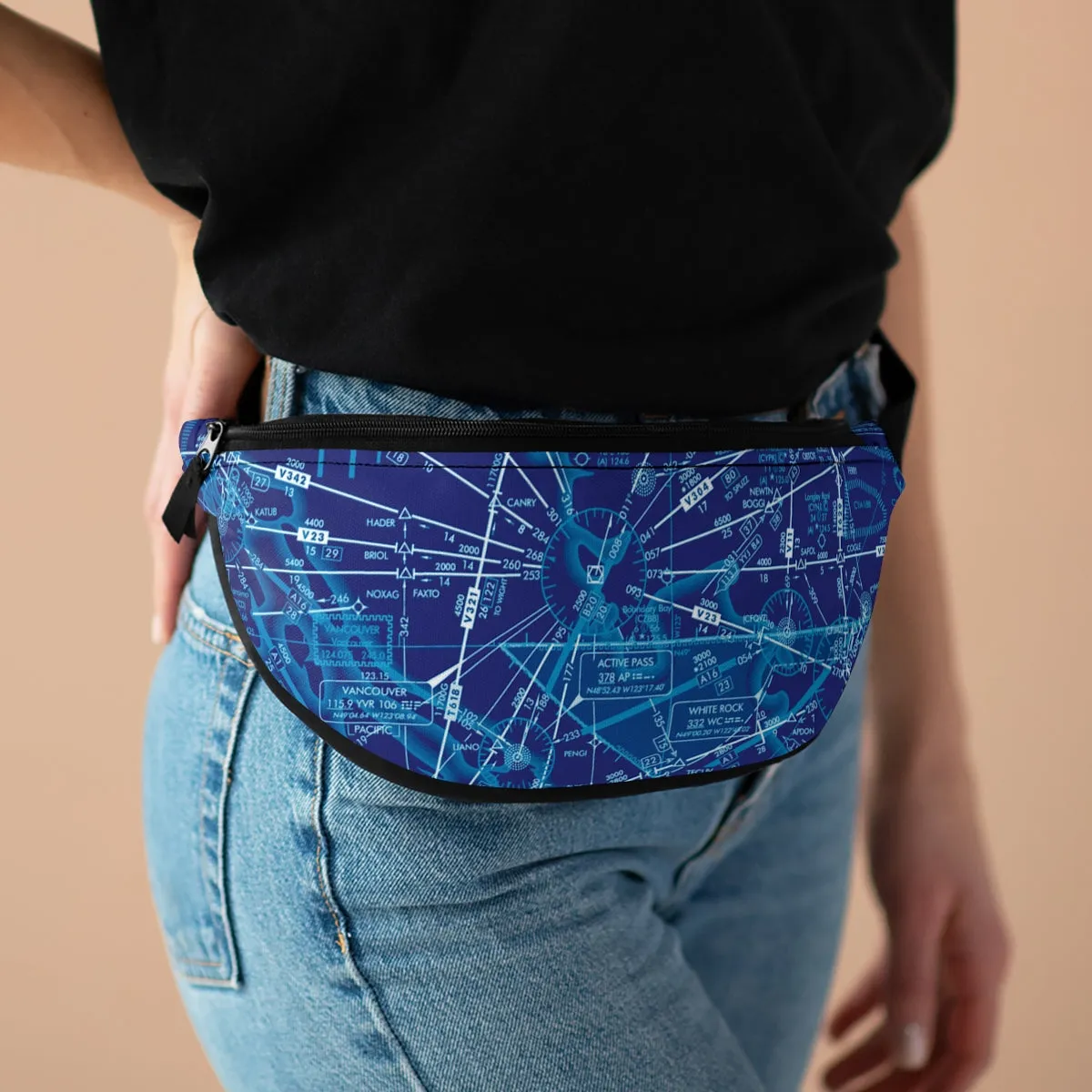 Enroute Low Altitude Chart fanny pack (ELUS1/blue)