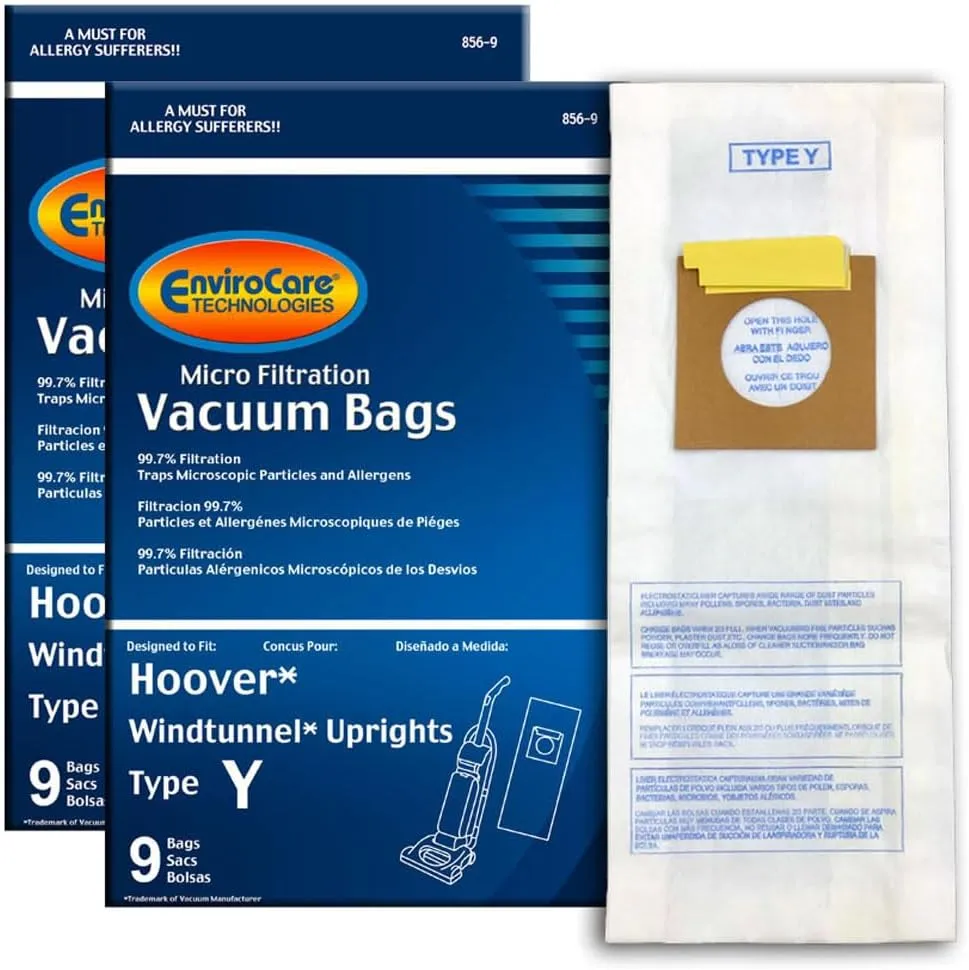 EnviroCare FBA_Y, 18 Bags, Wh