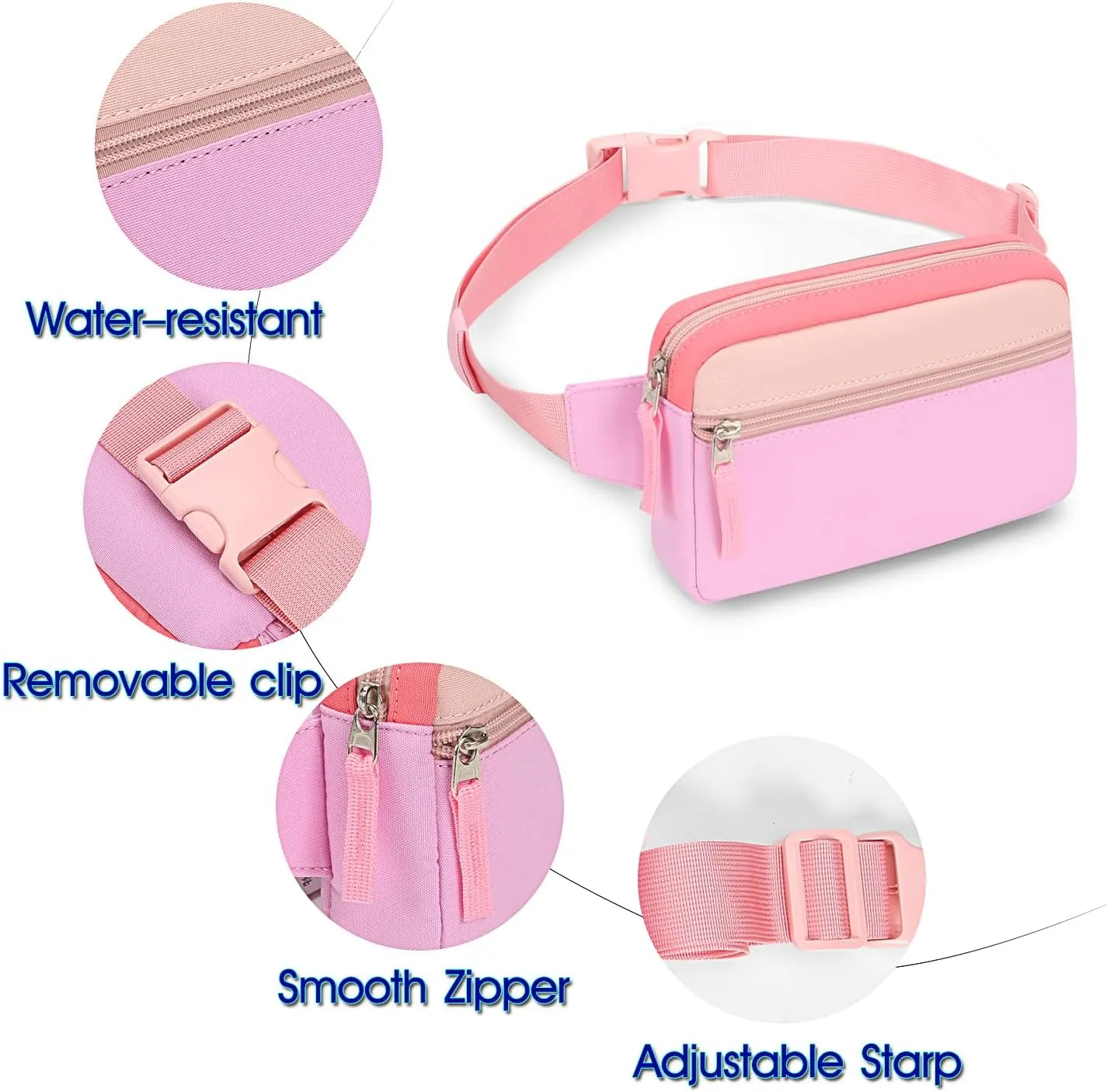 Fanny Pack for Teens, Belt Bag Cute Crossbody Waist Bag Gift