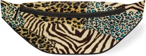 Fanny Pack for Women Men Animal Print Pattern Waist Pack Crossbody Bag with Adjustable Straps for Hiking Running Walking Travel Cycling