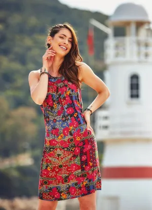 FLORAL PATTERNED DRESS