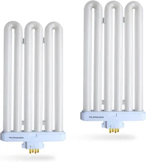 FML65/65K 65Watt 6500K Fluorescent Light Bulb,4Pins Base Triple Tube Replacement for Feit Electric 06565,BPFML65/65 2 Pack
