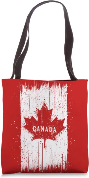For Proud Canadian on Canada Day A Cool Canada Maple Leaf Tote Bag