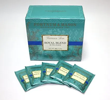 FORTNUM & MASON - Royal Blend - 2 x 50 tea bags (Count - 100 tea bags)