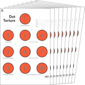 Freedom Gun Targets - 20"x28" Dot Torture Target (50)