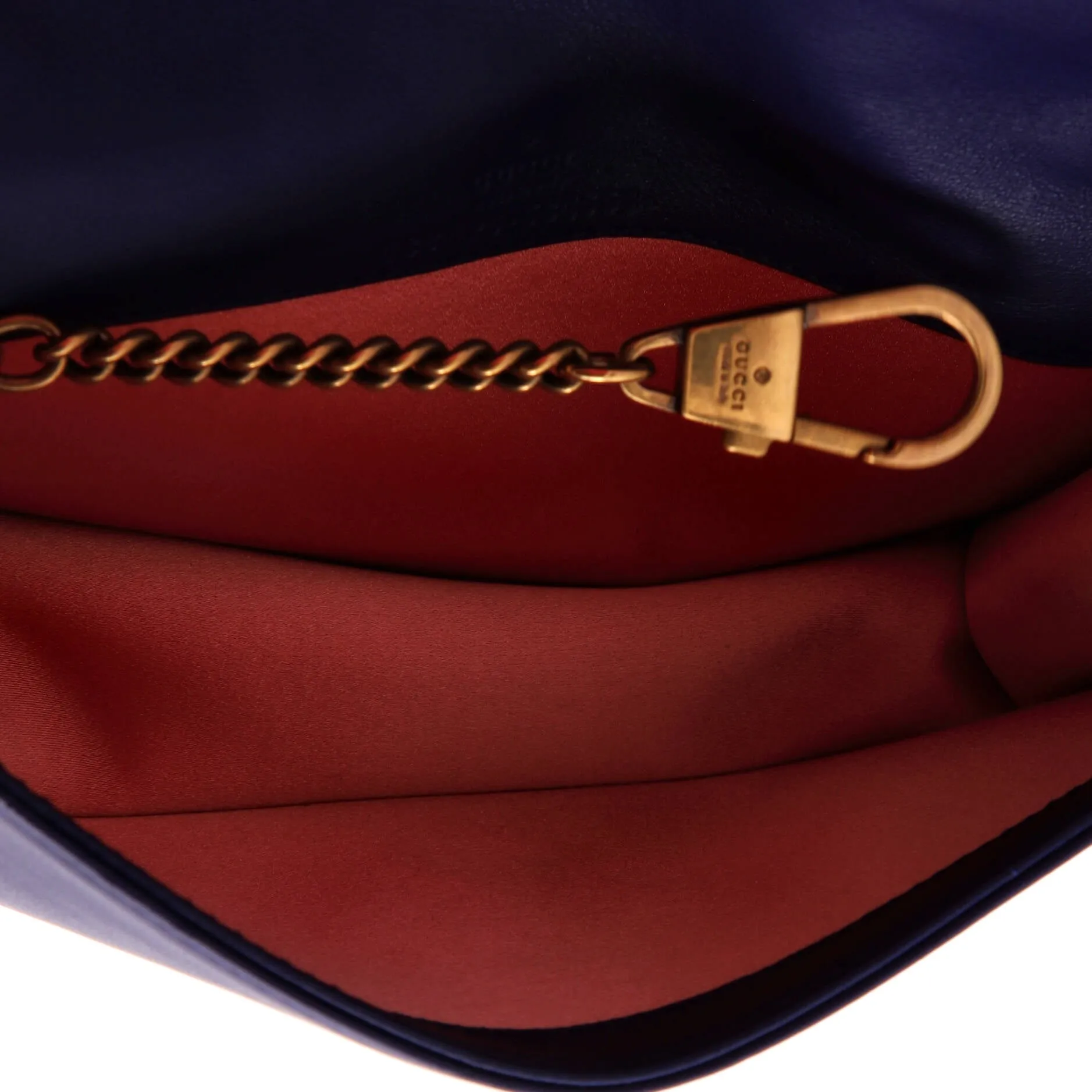 GG Marmont Chain Flap Bag Matelasse Velvet Mini