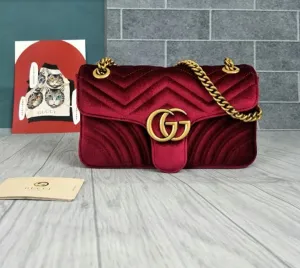 GG Marmont velvet bag