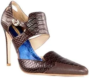 GLORY GOLD Spectacular Leather Stiletto Women's Pump Shoes 4 Inch Heel