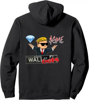 GME - Wall Street Bets - To The Moon Pullover Hoodie