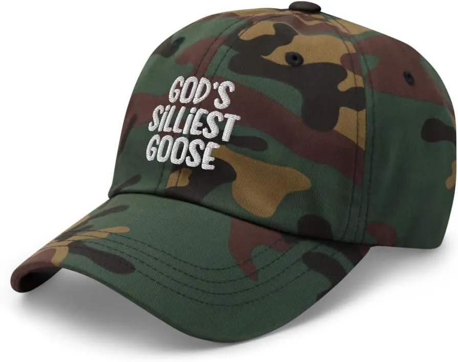 God's Silliest Goose Hat (Embroidered Dad Cap)