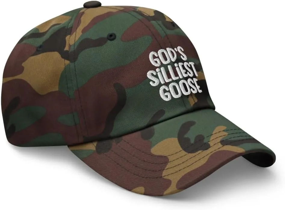 God's Silliest Goose Hat (Embroidered Dad Cap)