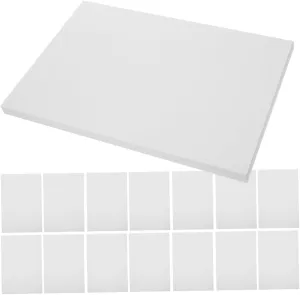 Gogogmee 100 Sheets Kids Watercolor Paper Color Paper for Children Drawing Painting Hot Press
