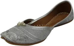 Gold Punjabi Jutti for Ladies Jutti Shoes Punjabi Shoes Handmade Shoes Ethnic Mojari Traditional