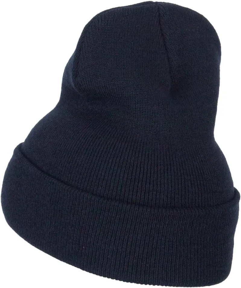Golden Retriever Head Embroidered Long Knitted Beanie