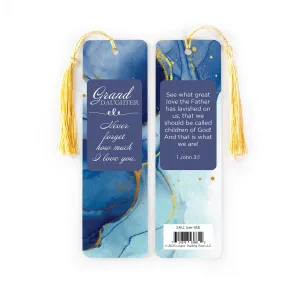 Granddaughter Tasseled Bookmark – 1 John 3:1