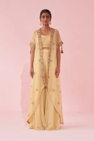 GULDANA YELLOW CAPE SET